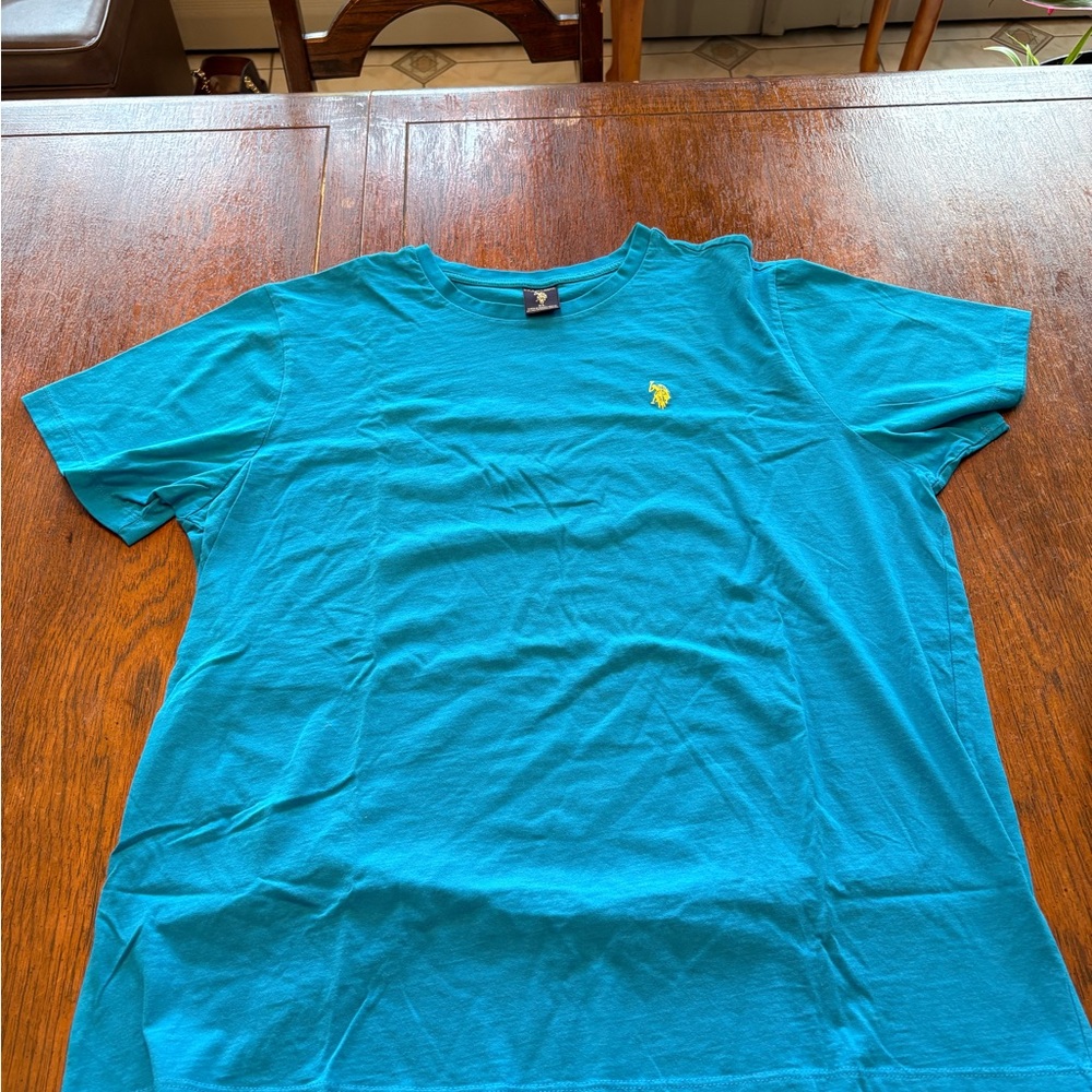U.S. Polo Assn. Turquoise Short Sleeve Shirt